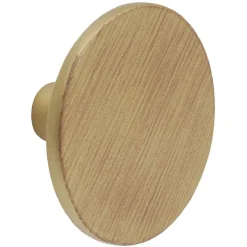 Best Patère simple 8,5cm jaune doré Rangement