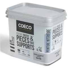 Peinture intérieure C'DÉCO tous supports 750ml blanc satiné^Gifi Online