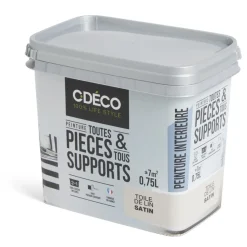 Peinture intérieure C'DÉCO tous supports 750ml blanc satiné^Gifi Online