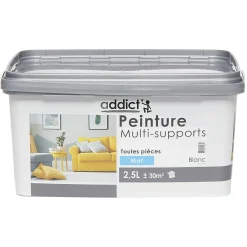 Peinture multi-surfaces 2,5L blanc mat^Gifi Online