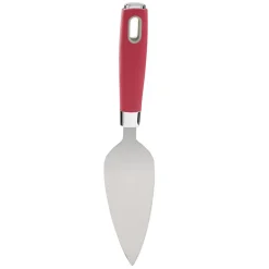 Gifi Préparation Culinaire^Pelle à tarte inox manche polypropylène rouge