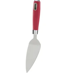 Gifi Préparation Culinaire^Pelle à tarte inox manche polypropylène rouge