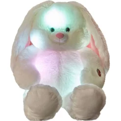 Peluche lapin veilleuse berceuse^Gifi Discount