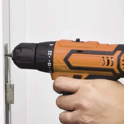 Perceuse visseuse électrique Profilex sans fil sur batterie bicolore^Gifi Clearance