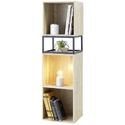 Sale Pieds pour meuble Box Cube métal noir H17,5cm Rangement