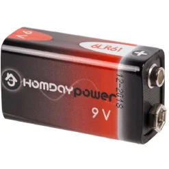 Pile Alcaline Homday Power 6LR61 9V^Gifi Outlet