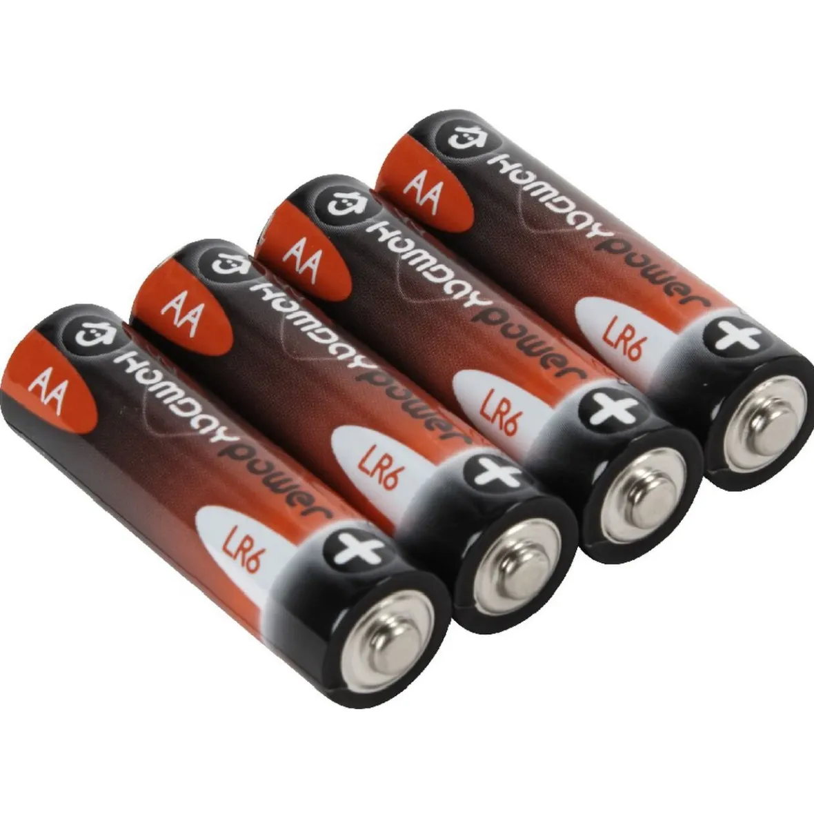 Pile Alcaline LR06 type AA 1,5V Homday Power x4^Gifi Online