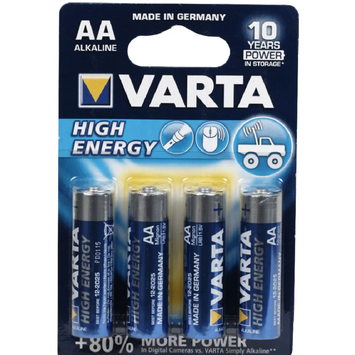 Pile alcaline Varta LR06 x4^Gifi New