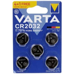 Pile bouton lithium CR2032 Energizer x4 + 1 gratuite^Gifi Hot