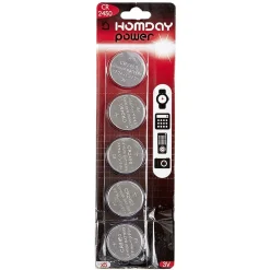 Pile bouton lithium CR2450 x5^Gifi Sale