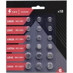 Pile bouton x18 gris^Gifi Clearance