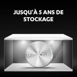 Pile Duracell alcaline SPE LR44 1,5Volts, 76A/A76/V13GA - Lot de 2^Gifi Discount