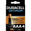 Pile Duracell Optimum AAA LR03 x4^Gifi Outlet