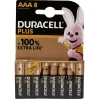 Pile Duracell Plus AAA LR03 x8^Gifi Online