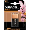 Pile Duracell Plus alcaline 9 Volts 6LR61^Gifi Clearance