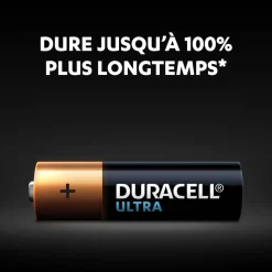 Pile Duracell Ultra alcaline AA 1,5 Volts, LR06 - Lot de 8^Gifi Online
