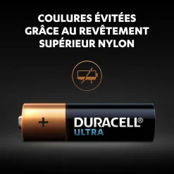 Pile Duracell Ultra alcaline AA 1,5 Volts, LR06 - Lot de 8^Gifi Online