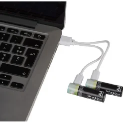 Pile rechargeable USB x4^Gifi Clearance