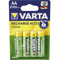 Pile rechargeable Varta AA 2100mAh x4^Gifi Discount