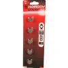 Pile ronde Homday Power LR44 type AG13 x5^Gifi New