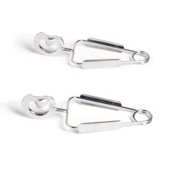 Gifi Préparation Culinaire^Pince à escargots en inox L16cm x2
