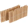 New Pince à linge bambou naturel x24 Entretien Du Linge