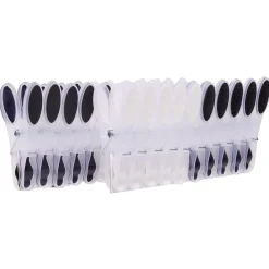 Outlet Pince à linge gris blanc x20 Entretien Du Linge