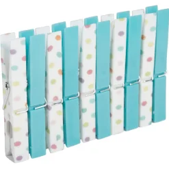 Online Pince à linge motif pois multicolore x10 Entretien Du Linge