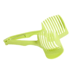 Gifi Préparation Culinaire^Pince découpe légumes plastique vert L18,5cm