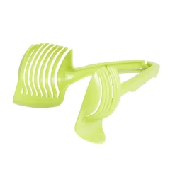 Gifi Préparation Culinaire^Pince découpe légumes plastique vert L18,5cm
