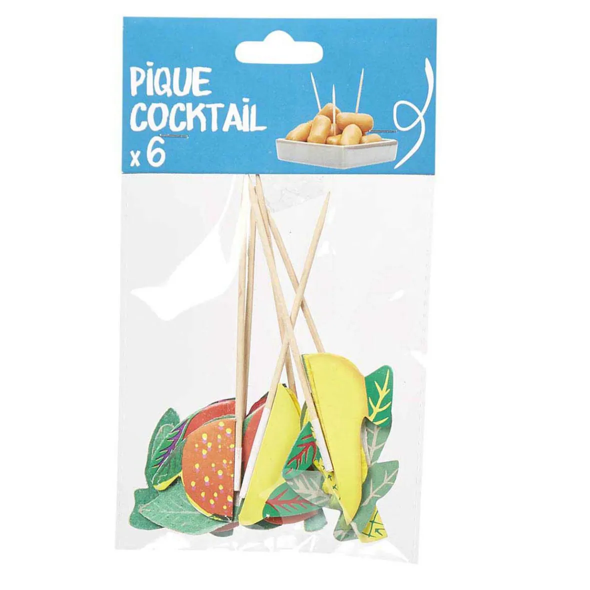 Gifi Préparation Culinaire^Pique cocktail fruits x6