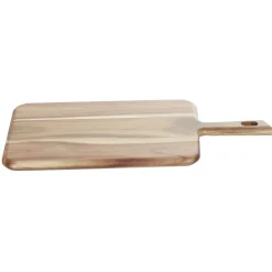Gifi Préparation Culinaire^Planche à découper avec manche en acacia