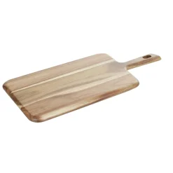 Gifi Préparation Culinaire^Planche à découper avec manche en acacia