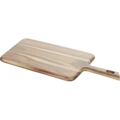 Gifi Préparation Culinaire^Planche à découper avec manche en acacia