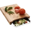 Gifi Préparation Culinaire^Planche à découper avec plateau