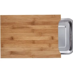 Gifi Préparation Culinaire^Planche à découper avec plateau