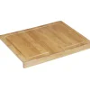 Gifi Préparation Culinaire^Planche à découper avec rebord en bambou