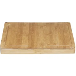 Gifi Préparation Culinaire^Planche à découper avec rebord en bambou