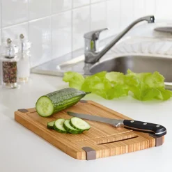 Gifi Préparation Culinaire^Planche à découper bambou