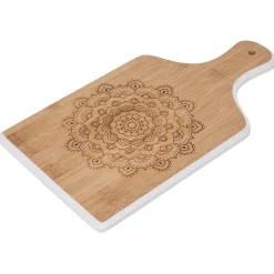Gifi Préparation Culinaire^Planche à découper bambou décor rosace