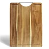 Gifi Préparation Culinaire^Planche à découper en bois d'acacia 40x30x1,5cm