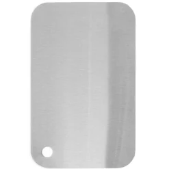 Gifi Préparation Culinaire^Planche à découper en inox 15x24cm