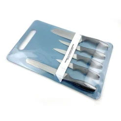 Gifi Préparation Culinaire^Planche à découper et couteau x5