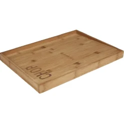 Gifi Préparation Culinaire^Planche à découper inclinée en bambou