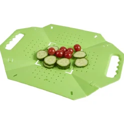 Gifi Préparation Culinaire^Planche à découper passoire 2 en 1