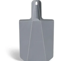 Gifi Préparation Culinaire^Planche à découper pliable en plastique gris 38x21cm