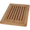 Gifi Préparation Culinaire^Planche à pain en bambou avec récupérateur de miettes 38x34x H1,5cm