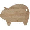Gifi Préparation Culinaire^Planche en bambou forme cochon