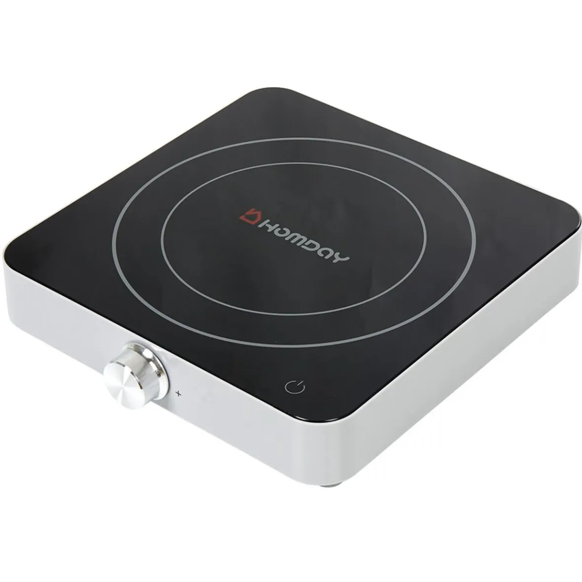 Gifi Petit Électroménager^Plaque à induction noire et blanche Trisa 1 800 W