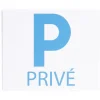 Plaque signalétique "Parking privé" - 24x20 cm^Gifi Outlet
